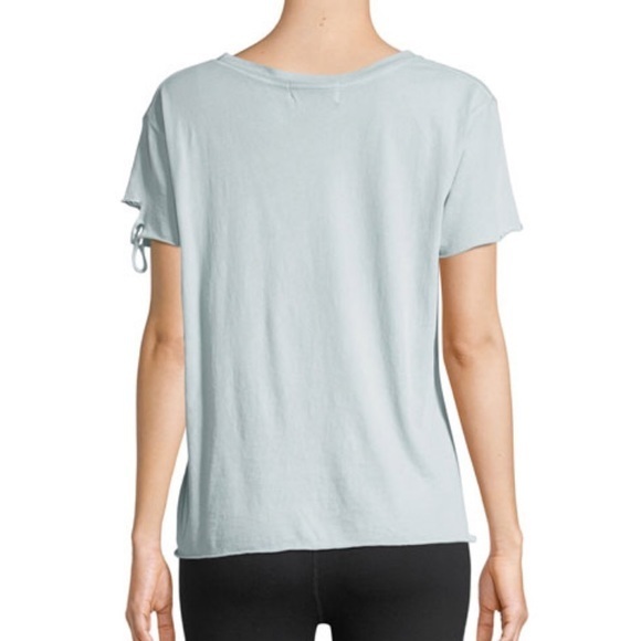 WILDFOX Hardly Working Distressed Crewneck T Sz S - Picture 2 of 3